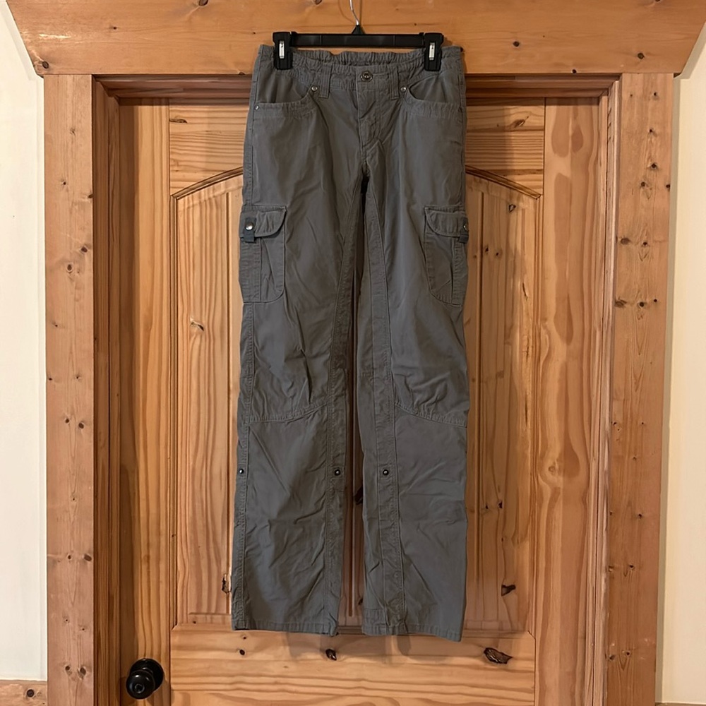 Kuhl Splash Roll Up Pants, 4 Long, Olive